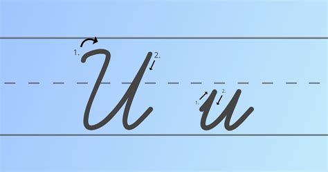 What Does a Cursive U Look Like? And the Enchantment of Cursive Writing